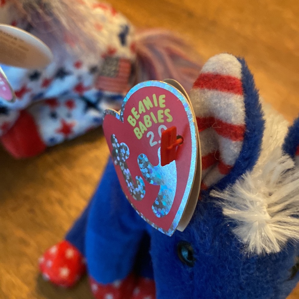 Beanie babies two Lefty's! - Picture 3 of 8